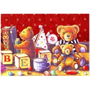 0453 Teddies with Toys and Sweets