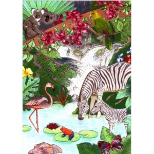 P1255 Paradise Animal World