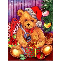 3649 Teddy Bear with Presents
